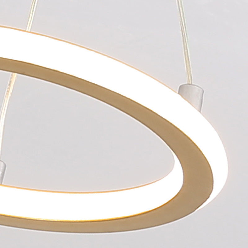 Norvo | Moderne Nordisk Rund Metall Silica LED Semi-Flush Mount Taklampe for Korridor
