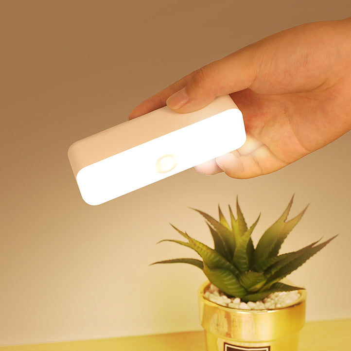 Norvo | Moderne Minimalistisk Oppladbar Magnetisk Sugkopps Plaststrimm Rectangulær LED Vegglampe Nattlampe For Studering