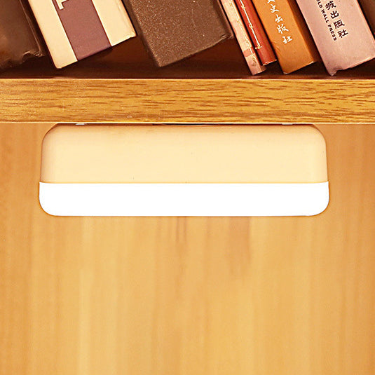 Norvo | Moderne Minimalistisk Oppladbar Magnetisk Sugkopps Plaststrimm Rectangulær LED Vegglampe Nattlampe For Studering