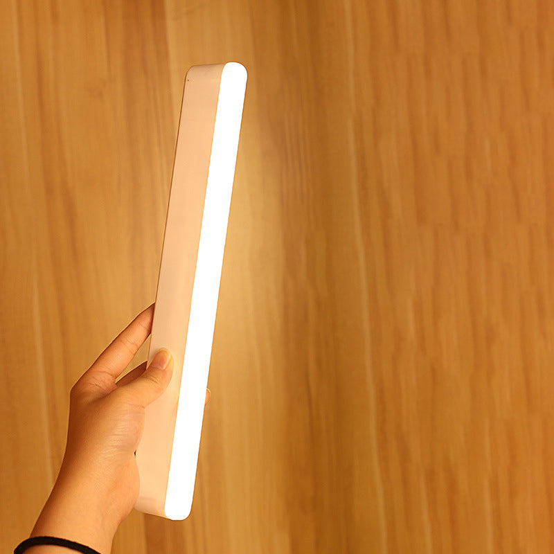 Norvo | Moderne Minimalistisk Oppladbar Magnetisk Sugkopps Plaststrimm Rectangulær LED Vegglampe Nattlampe For Studering