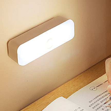 Norvo | Moderne Minimalistisk Oppladbar Magnetisk Sugkopps Plaststrimm Rectangulær LED Vegglampe Nattlampe For Studering