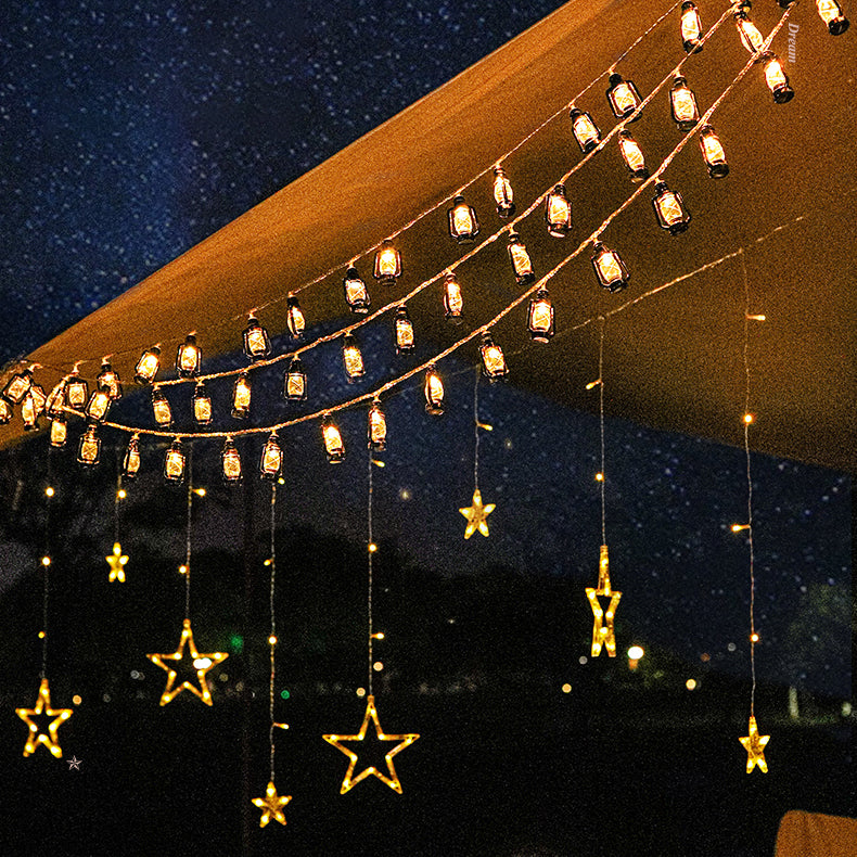 Norvo | Moderne Retro Solbatteri Vanntett PVC Plastikk Bensintank LED Lyskaster Utendørs Lys For Hage