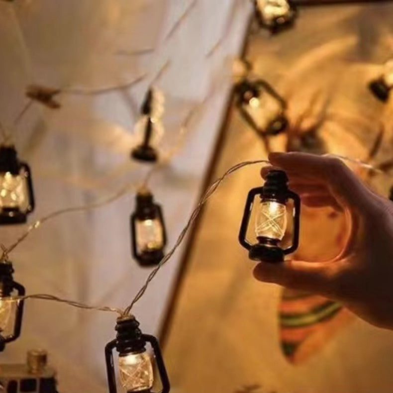 Norvo | Moderne Retro Solbatteri Vanntett PVC Plastikk Bensintank LED Lyskaster Utendørs Lys For Hage