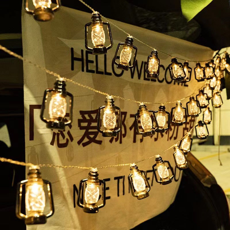 Norvo | Moderne Retro Solbatteri Vanntett PVC Plastikk Bensintank LED Lyskaster Utendørs Lys For Hage