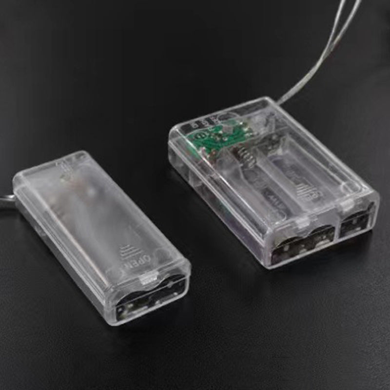 Norvo | Moderne Art Deco Solbatteri Vanntett PVC Rose Romantisk Dekorasjon LED Lyskjede For Hage