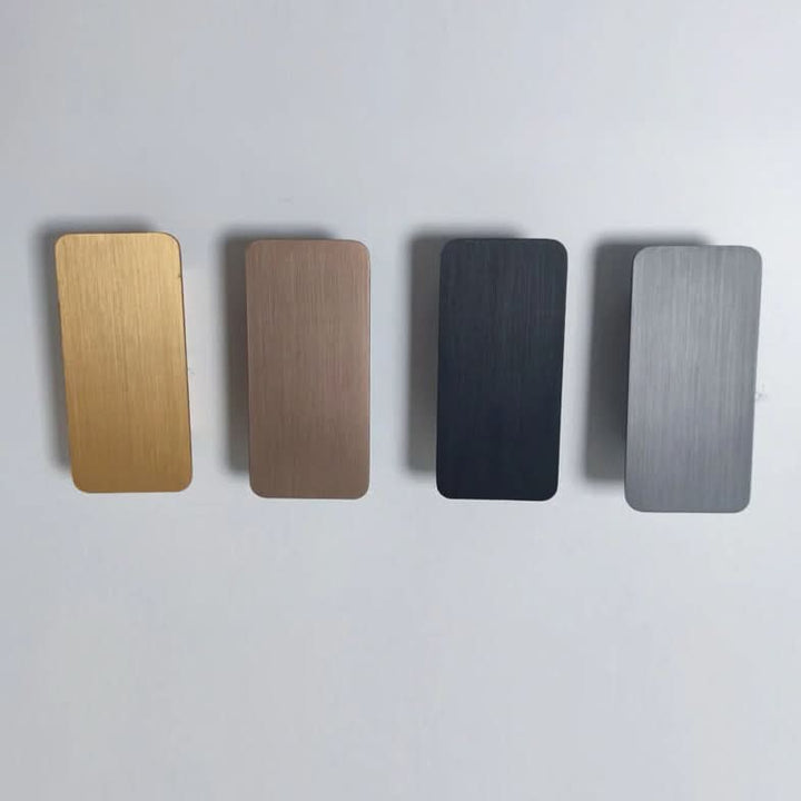 Norvo | Nordisk Minimalistisk Aluminium Rektangulær LED Vegglampe