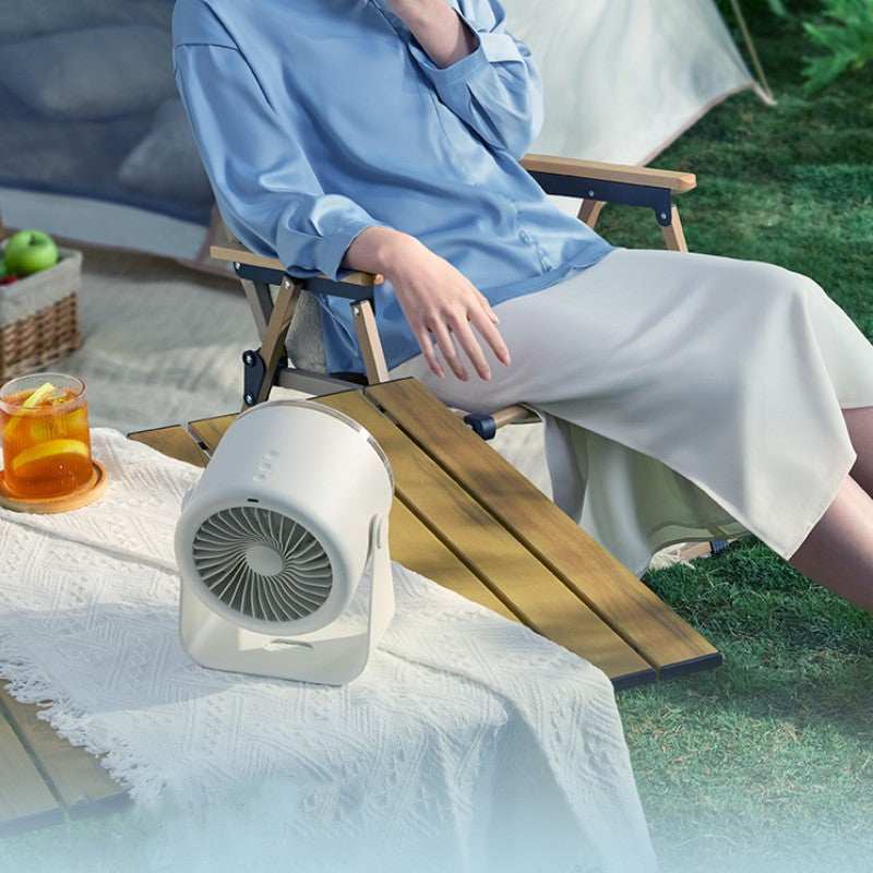 Norvo | Desktop + Veggmontert Liten Bærbar Stille Vifte