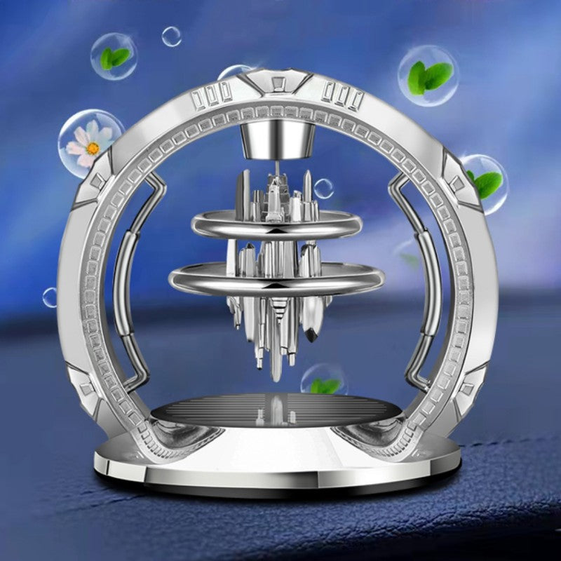 Norvo | Solenergidrevet Roterende Bil Aromaterapi Diffuser