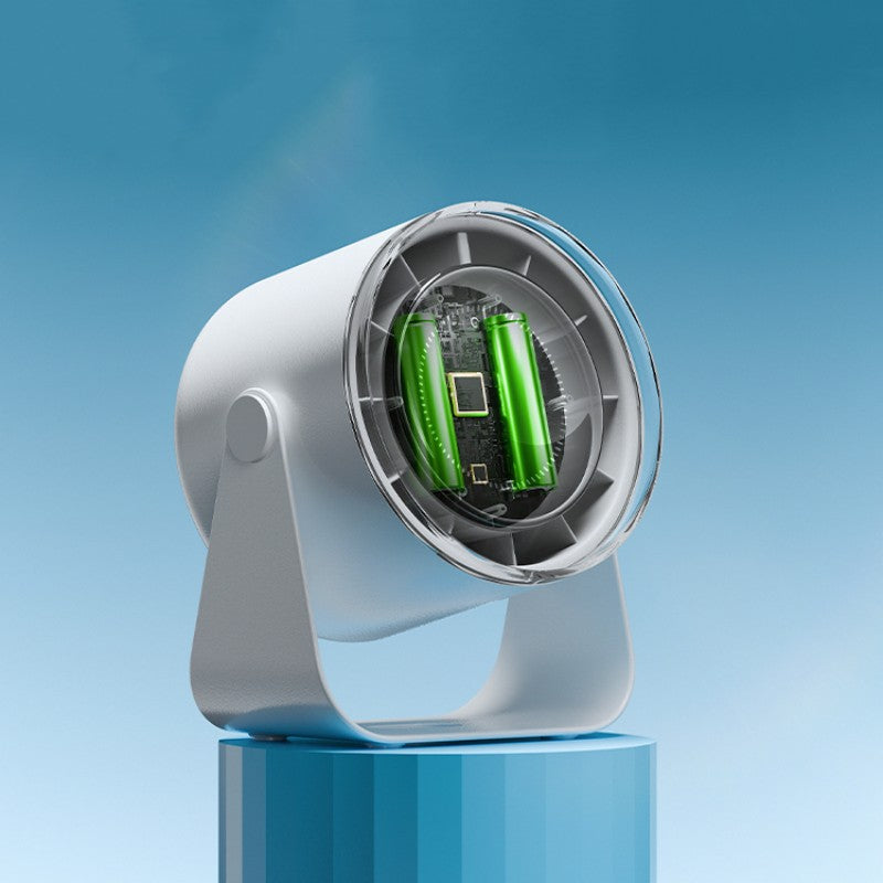 Norvo | Desktop + Veggmontert Liten Bærbar Stille Vifte