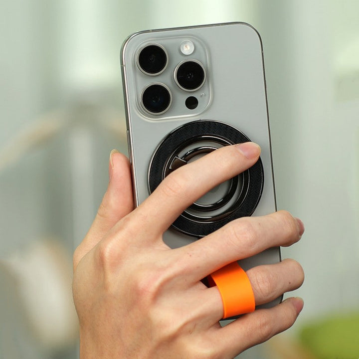 Norvo | Uendelig Justerbar Metall Anti-Skli Latskap Magnetisk Ring Holder