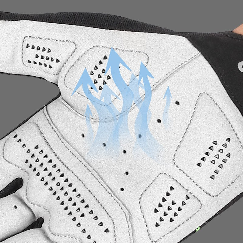 Norvo | Vår- og høst sjokkbeskyttende, pustende, vindtette, sensitiv touchskjerm hansker med fullfinger