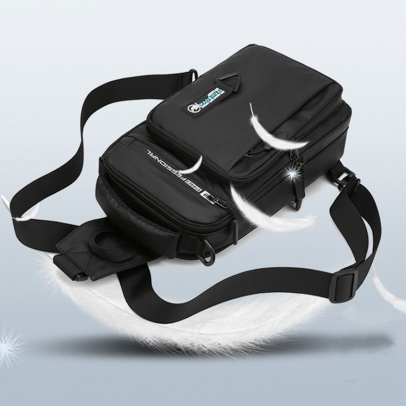 Norvo | Herre Multi-Funksjonell Casual Enkel-Skulder Brystveske