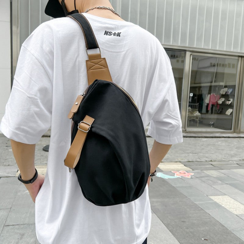 Norvo | Lærret Casual Minimalist Stor Kapasitet Enkel Skulder Crossbody Bag