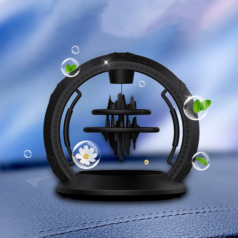 Norvo | Solenergidrevet Roterende Bil Aromaterapi Diffuser