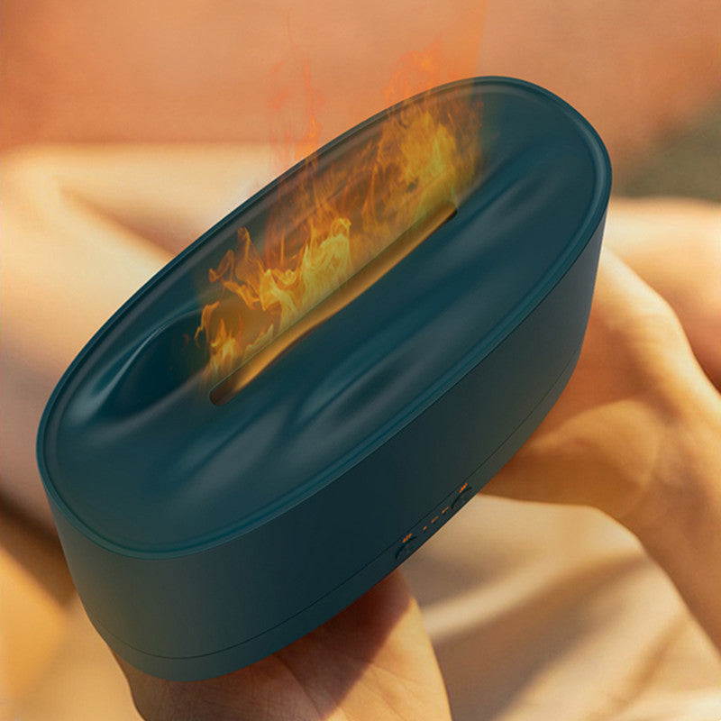 Norvo | 3D Flamme USB Hjem Stillhet Atmosfære Lys Luftfukter