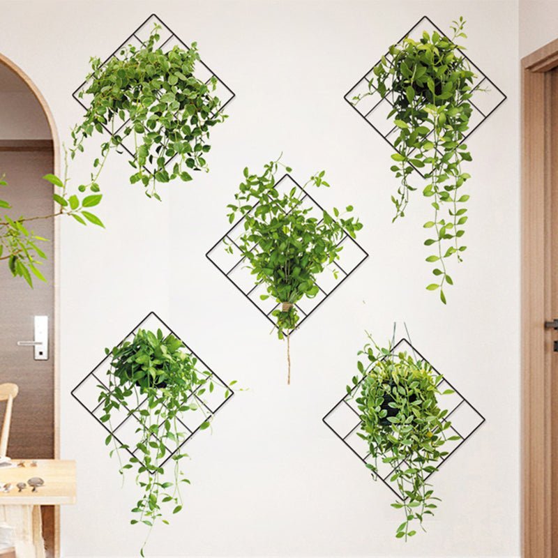 Norvo | Plante klistremerker - Illusjon av realistiske planter - Dekorer med stil