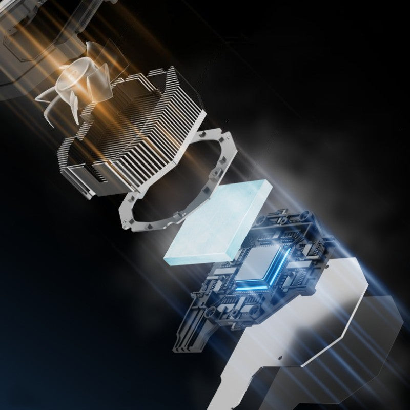 Norvo | Alien-shaped radiator for phone