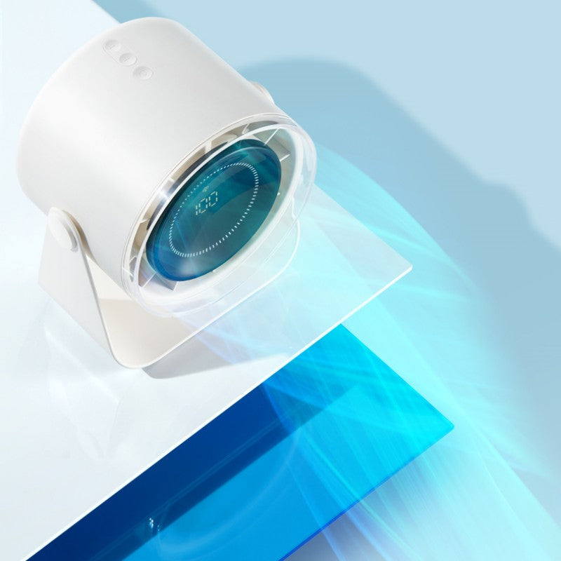 Norvo | Desktop + Veggmontert Liten Bærbar Stille Vifte