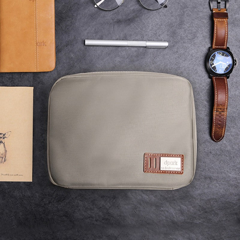 Norvo | Vanntett Bærbar Lærveske Håndholdt Oppbevaringsveske