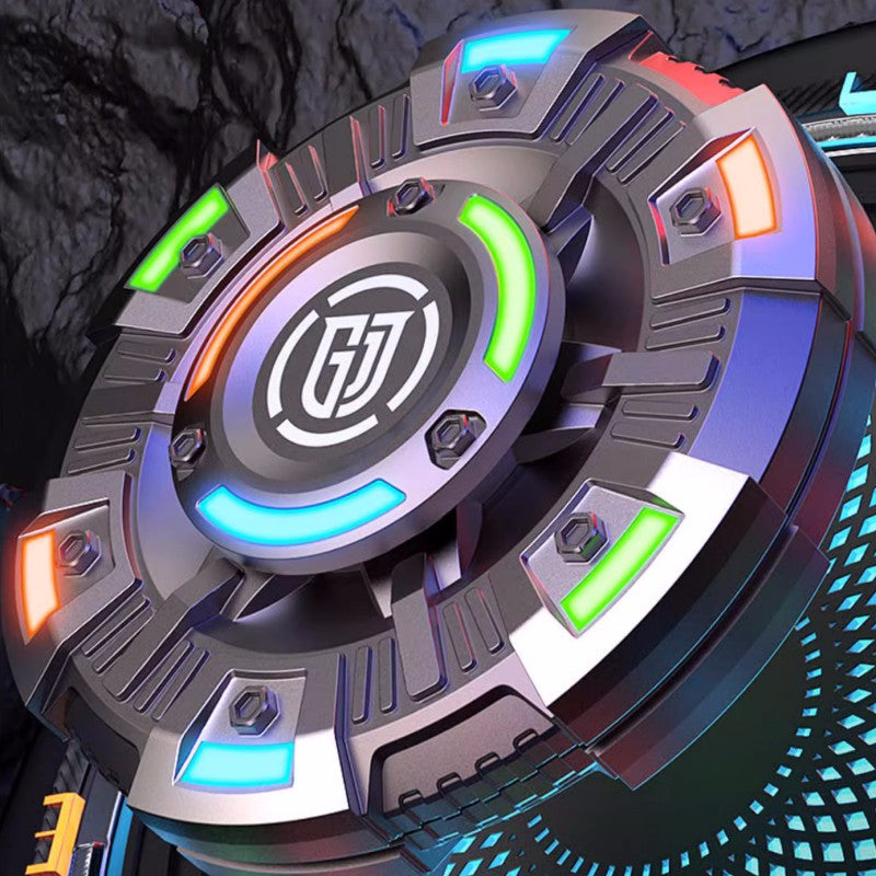 Norvo | Belyst Pop Mynt Finger Spinner