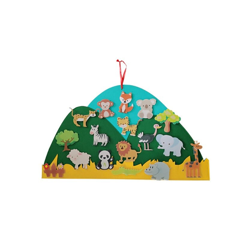 Norvo | Bring the animals to their place - Feltdekorasjon