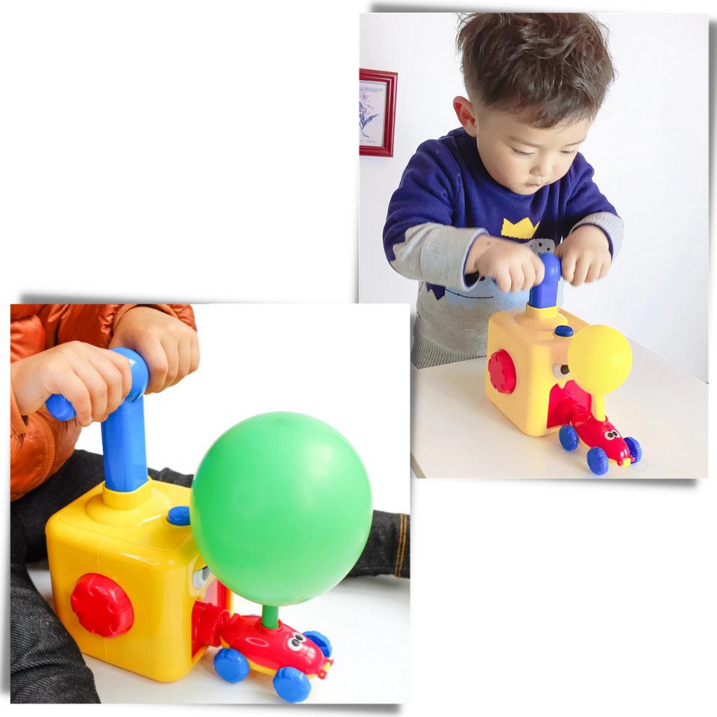 Ballong rakett bil leketøy