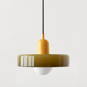 Norvo | Bauhaus Inspirert Fargerik Glass Pendellampe