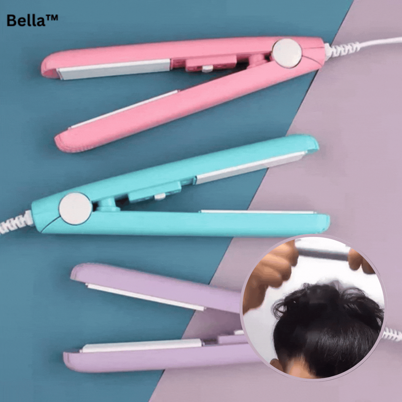 Norvo | Bella™ Mini Curler l Krøller håret ditt vakkert på bare 5 minutter!