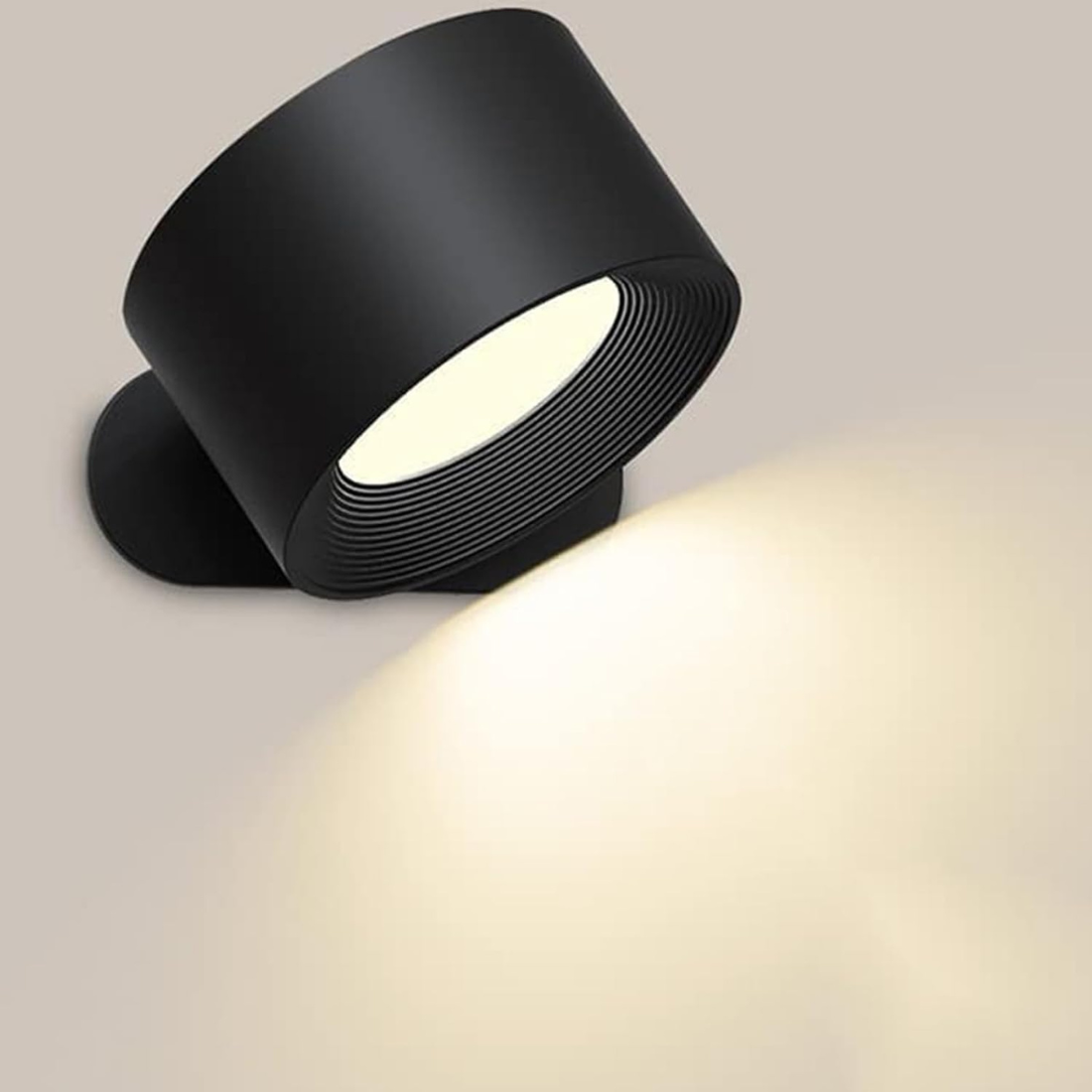 Norvo | FlexiLamp – Trådløs, Oppladbar Vegglampe med 360° Rotasjon