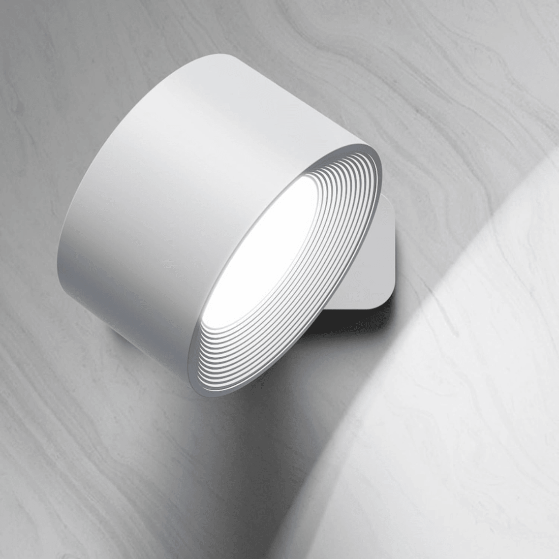 Norvo | 360° trådløs oppladbar vegglampe | Allsidig LED-belysningsløsning
