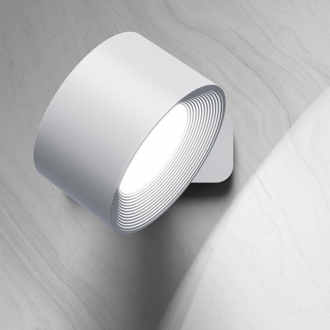 Norvo | FlexiLamp – Trådløs, Oppladbar Vegglampe med 360° Rotasjon