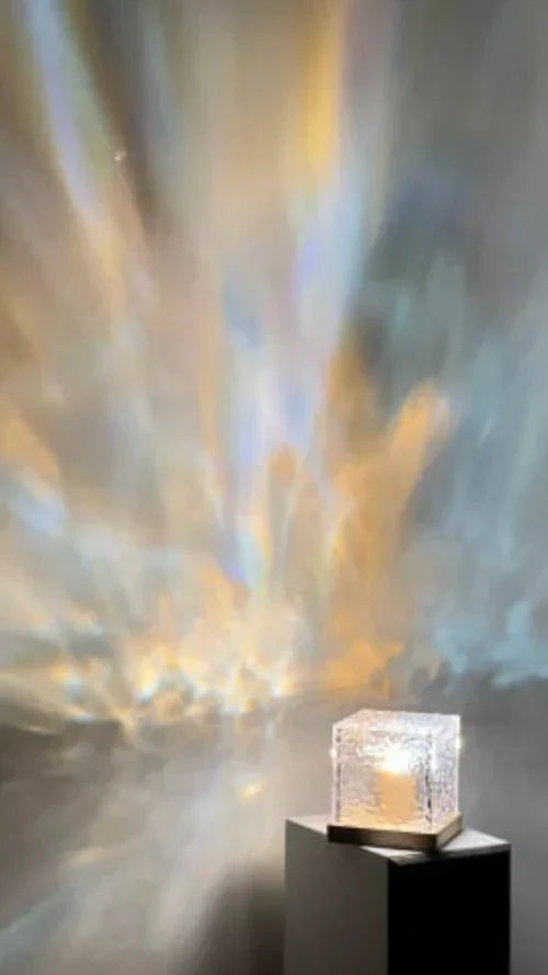 Norvo | AuroraGlow Northern Lights Lampe – 16 Farge LED Stemningslys med Fjernkontroll