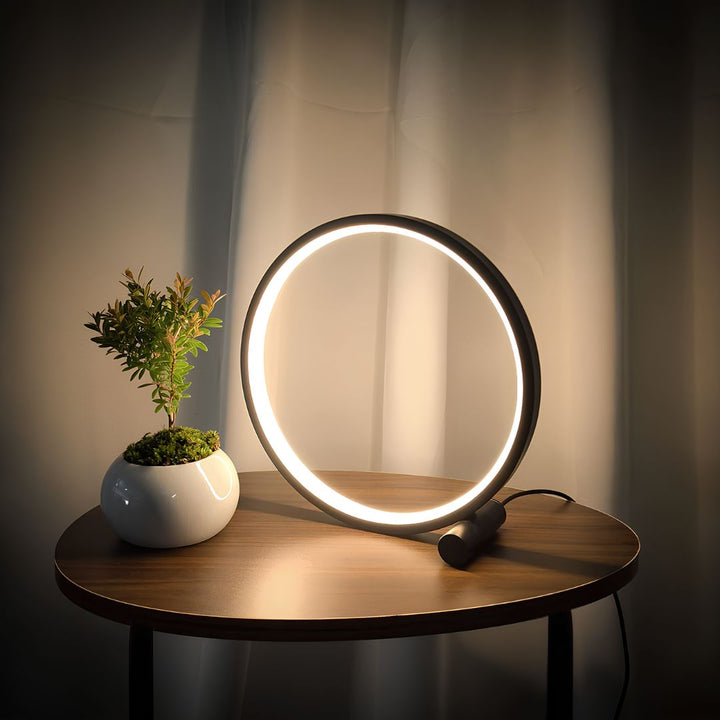 Norvo | LED Bordlampe Ring Dimmbar Nattbordlys