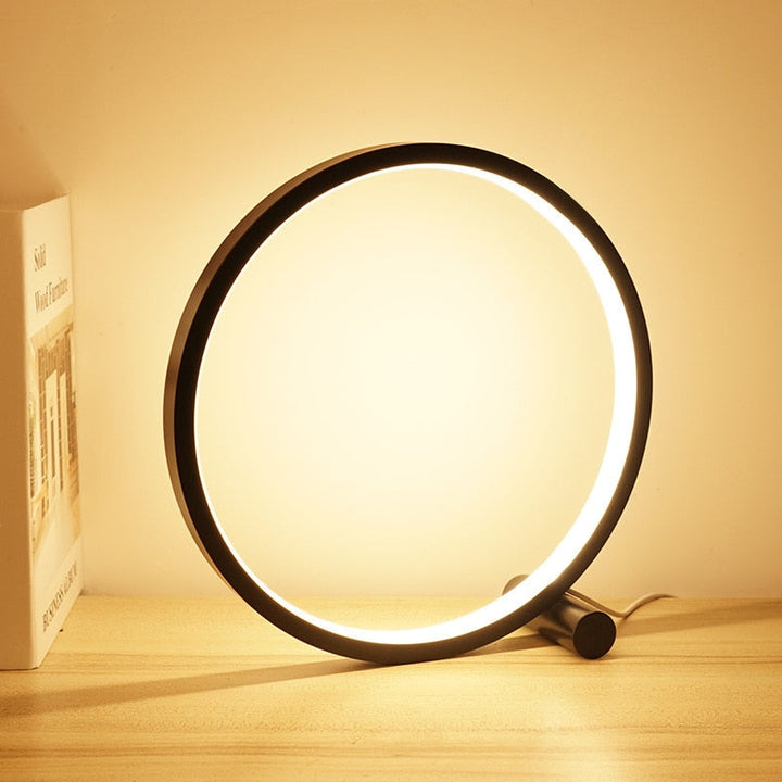 Norvo | LED Bordlampe Ring Dimmbar Nattbordlys
