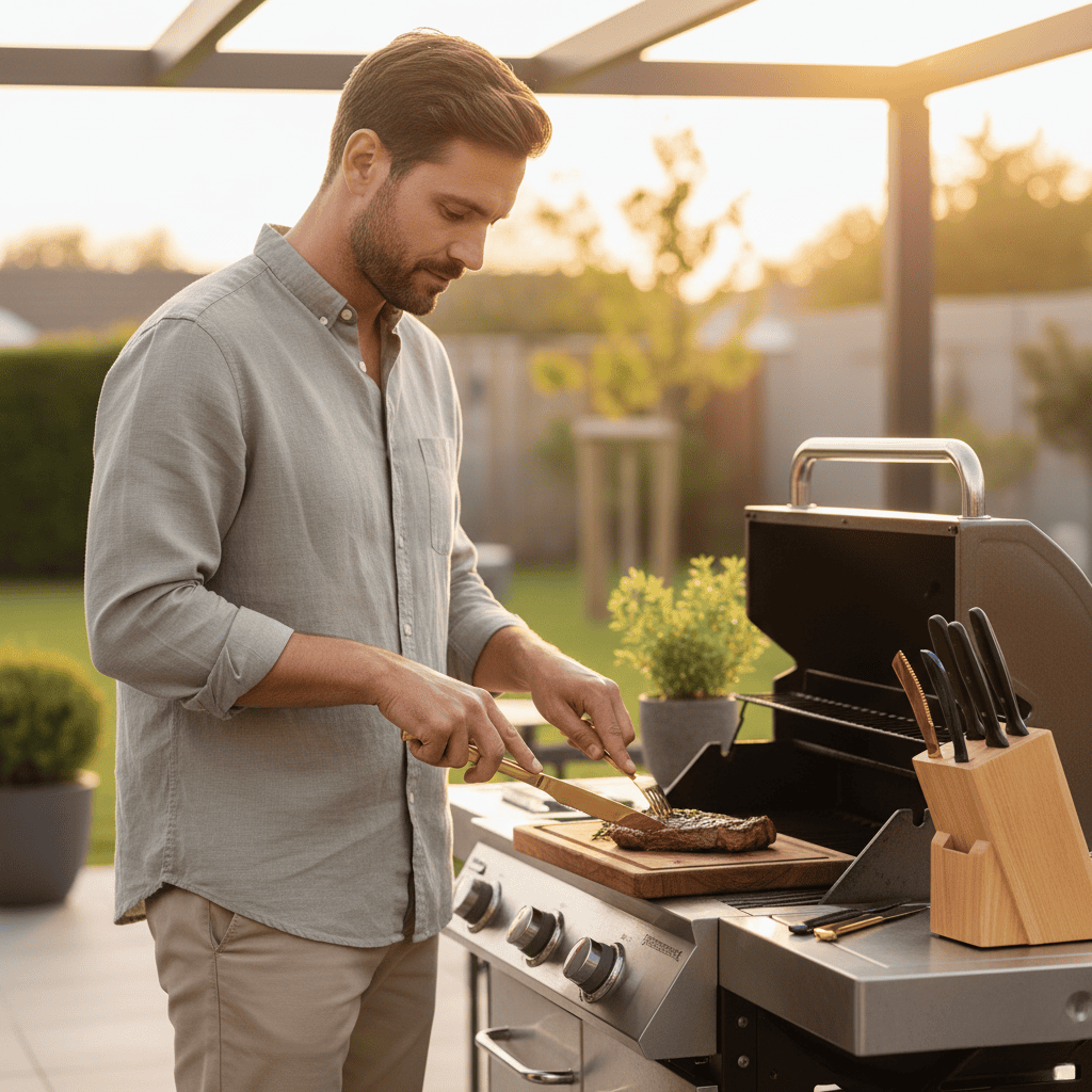 Norvo | Premium Kokkekniv for Skånsom og Uanstrengt Kutting