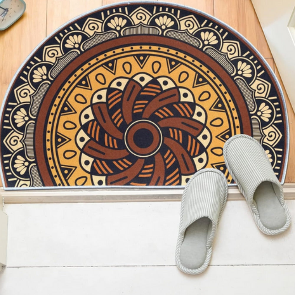 Norvo | Bohemsk Halvrund Mandala Teppe