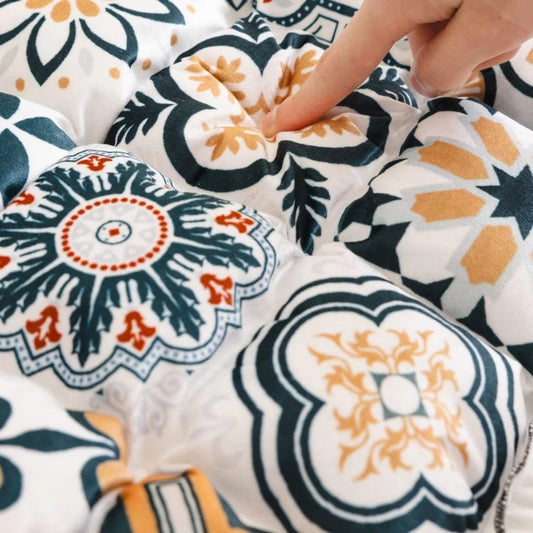 Norvo | Bohemsk Trykt Polstret Sofa Deksel