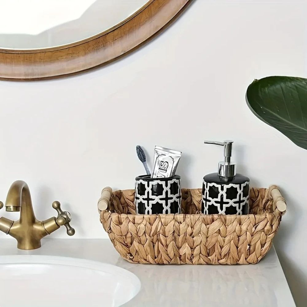 Norvo | Boho Tidy Woven Storage Basket