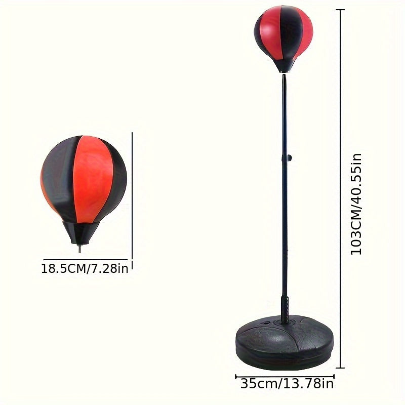 Norvo | BoksFun JuniorSet – Justerbar Boksepose med Hansker for Barn