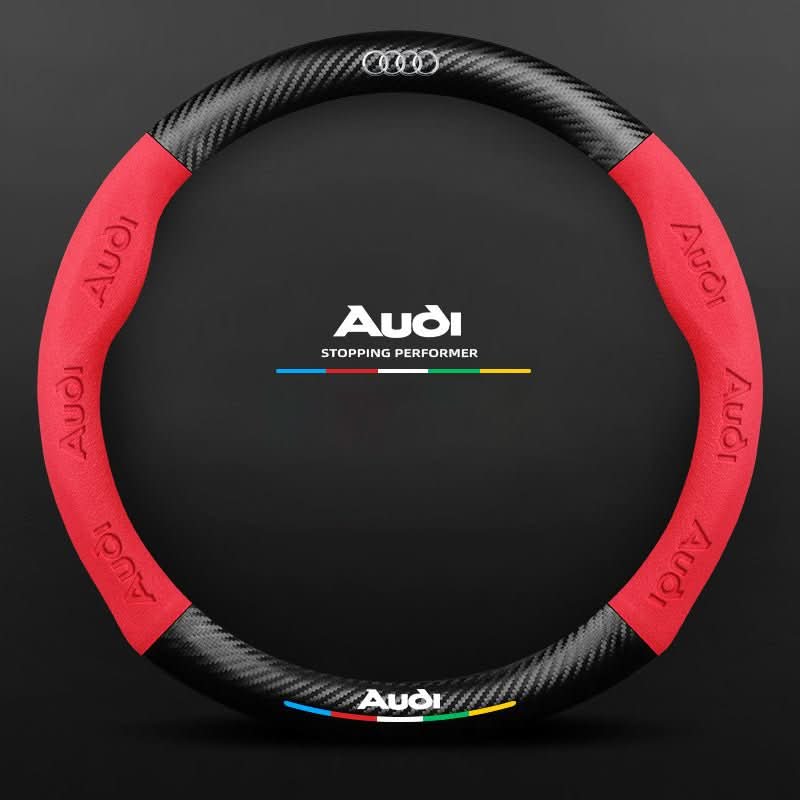 Norvo | Ripekkende rattdeksel med pustende lær