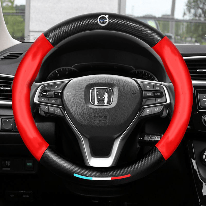 Norvo | Ripekkende rattdeksel med pustende lær