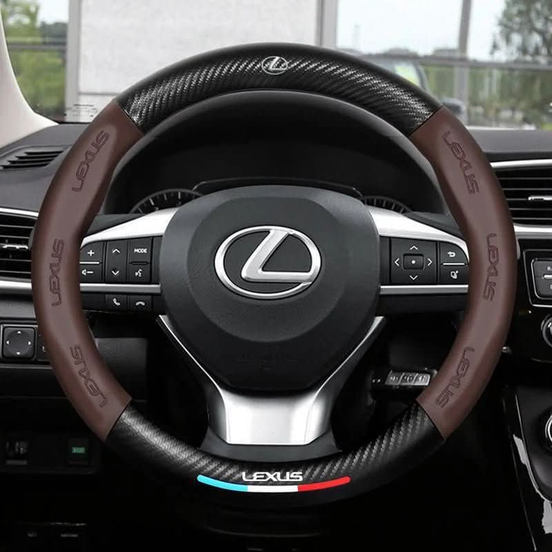 Norvo | Ripekkende rattdeksel med pustende lær