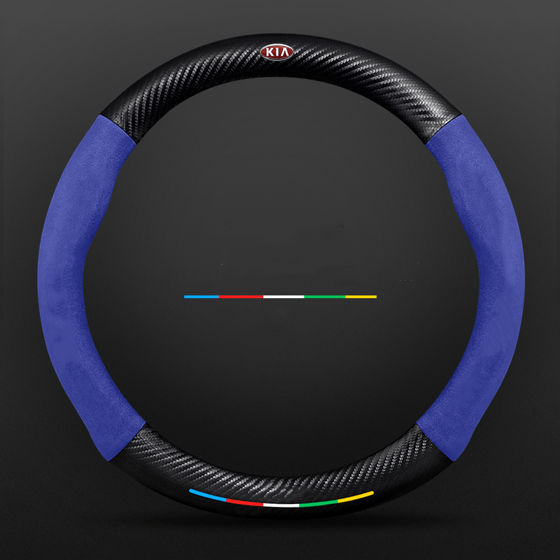 Norvo | Ripekkende rattdeksel med pustende lær