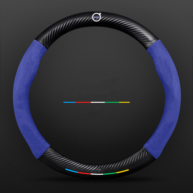 Norvo | Ripekkende rattdeksel med pustende lær