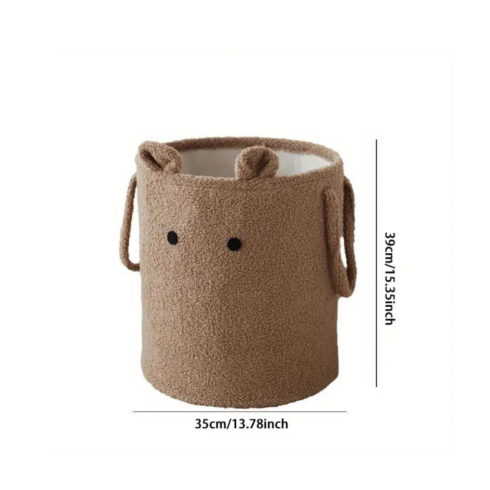 Norvo | Bubbi Sød Lam Vaskeroms Oppbevaringskurv