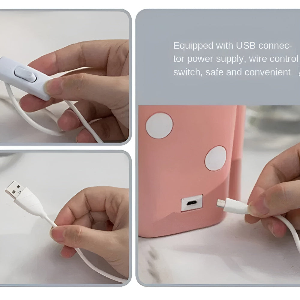 Norvo | BubbleFairies Bordlampe – Enchanting Quartet Tegneserie Jente Figur Lys