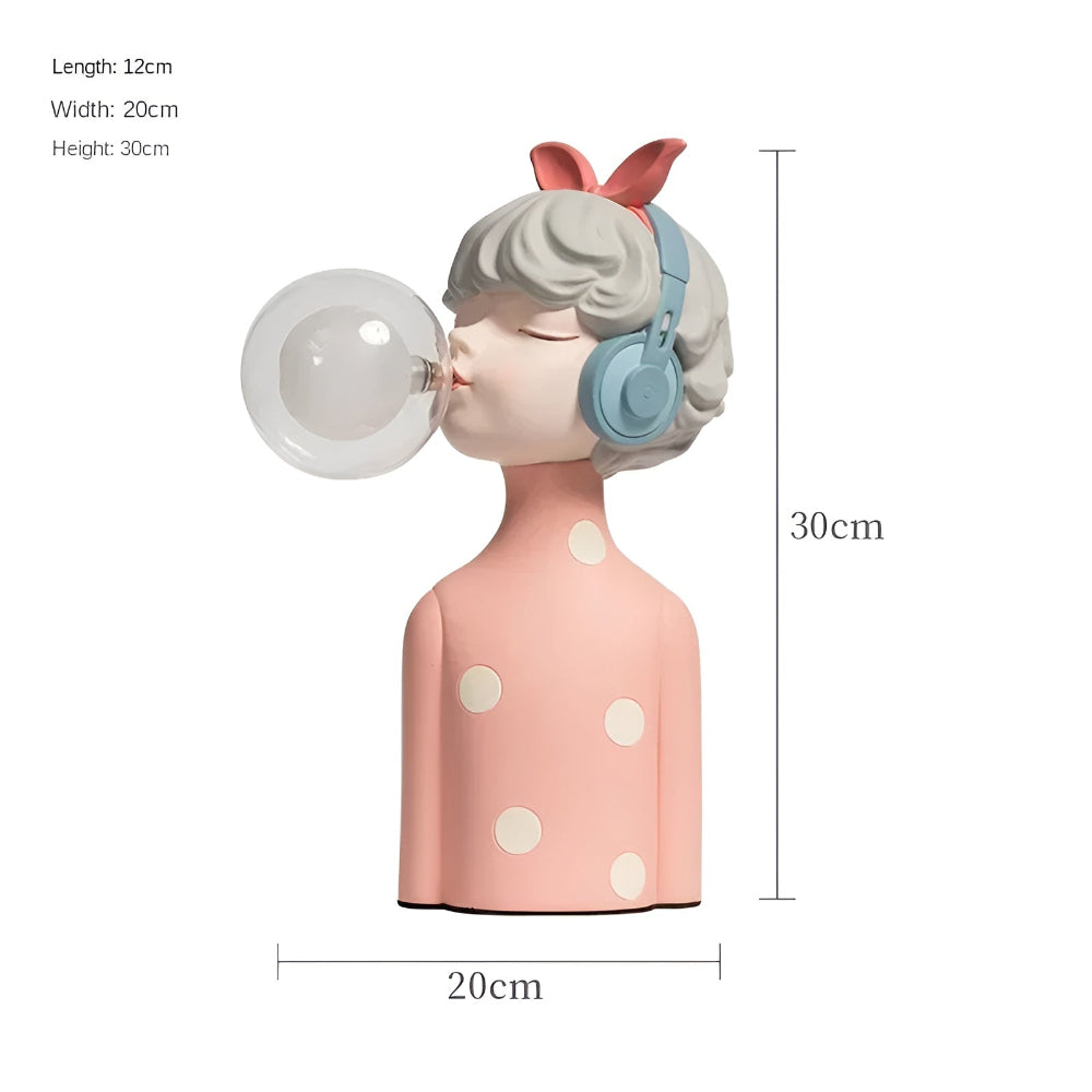Norvo | BubbleFairies Bordlampe – Enchanting Quartet Tegneserie Jente Figur Lys