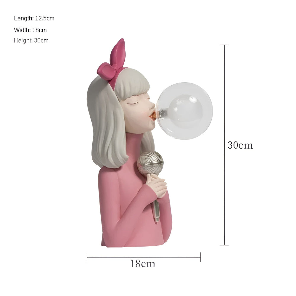 Norvo | BubbleFairies Bordlampe – Enchanting Quartet Tegneserie Jente Figur Lys