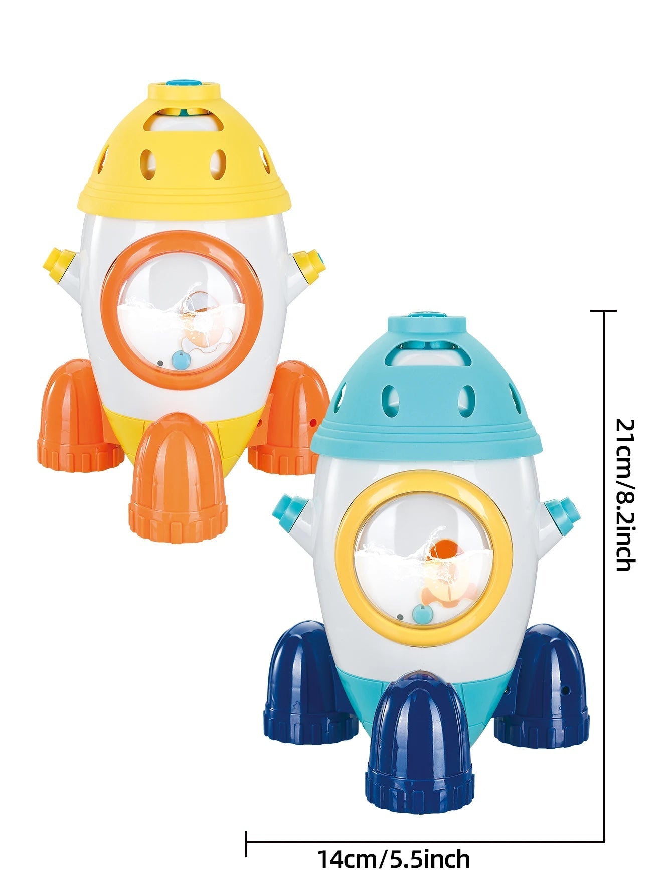 Norvo | RocketSplash | Utendørs lekerakett fontene for barn fra 3 år – Holdbar og trygg utendørsleke for kreativ lek