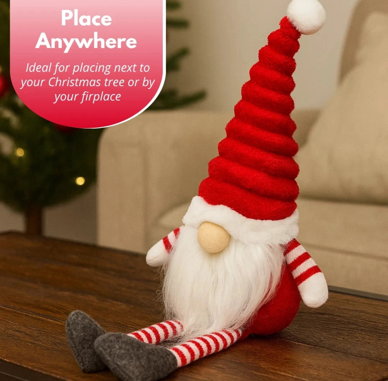 Norvo | 44cm Sittende Gonk